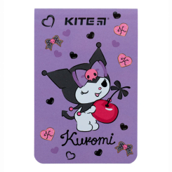 Канцтовари - Блокнот Kite Kuromi А7 (HK23-224) Канцтовари - Блокнот Kite Kuromi А7 (HK23-224)