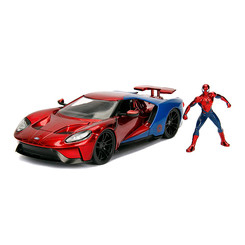 Автомоделі - Автомодель Jada Spider-Man Форд GT з фігуркою Людини-павука 1:24 (253225002) Автомоделі - Автомодель Jada Spider-Man Форд GT з фігуркою Людини-павука 1:24 (253225002)