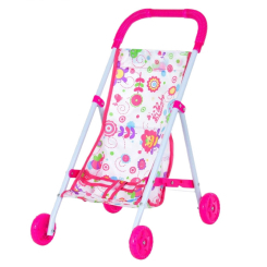Транспорт і улюбленці - Візок METR Plus Прогулянковий у квіточку (899K-1D) Транспорт і улюбленці - Візок METR Plus Прогулянковий у квіточку (899K-1D)