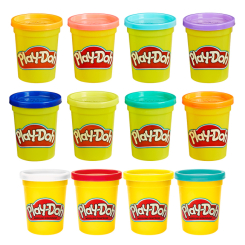 Набори для ліплення - Маса для ліплення Play-Doh 4 баночки в асортименті (B5517) Набори для ліплення - Маса для ліплення Play-Doh 4 баночки в асортименті (B5517)