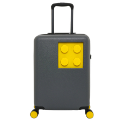 Дитячі валізи - Валіза LEGO Lifestyle Brick 2x2 Trolley S темно-сіра з жовтою вставкою (20152-1962) Дитячі валізи - Валіза LEGO Lifestyle Brick 2x2 Trolley S темно-сіра з жовтою вставкою (20152-1962)