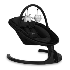 Крісла-качалки - Гойдалка MoMi Kenani Onyx Black (BULE00038) Крісла-качалки - Гойдалка MoMi Kenani Onyx Black (BULE00038)