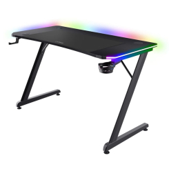 Меблі для геймерів - Стіл Trust GXT 710 Luminus Pro RGB чорний (25419_TRUST) Меблі для геймерів - Стіл Trust GXT 710 Luminus Pro RGB чорний (25419_TRUST)
