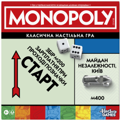 Настільні ігри - Настільна гра Hasbro Gaming Монополія класична оновлена (G0009657) Настільні ігри - Настільна гра Hasbro Gaming Монополія класична оновлена (G0009657)