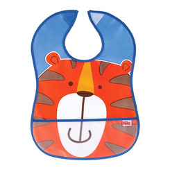 Дитячий посуд та аксесуари - Слинявчик Nuby Тигр із кишенею непромокальний (4278-3) Дитячий посуд та аксесуари - Слинявчик Nuby Тигр із кишенею непромокальний (4278-3)