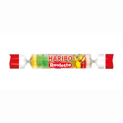 Солодощі - Цукерки желейні Haribo Рулетка 25г (AT37201C) Солодощі - Цукерки желейні Haribo Рулетка 25г (AT37201C)