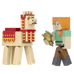 Фігурки персонажів - Набір фігурок Minecraft Alex and Llama (GTT53/1) Фігурки персонажів - Набір фігурок Minecraft Alex and Llama (GTT53/1)