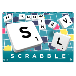 Настільні ігри - Настільна гра Mattel Games Scrabble (англ) (Y9592) Настільні ігри - Настільна гра Mattel Games Scrabble (англ) (Y9592)