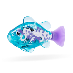 Фігурки тварин - Інтерактивна іграшка Robo Alive Роборибка блакитна (7191-3) Фігурки тварин - Інтерактивна іграшка Robo Alive Роборибка блакитна (7191-3)