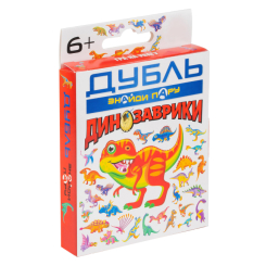 Настільні ігри - Настільна гра DGT-Games Дубль динозаврики (2222_C) Настільні ігри - Настільна гра DGT-Games Дубль динозаврики (2222_C)
