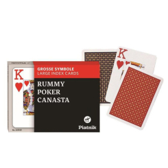 Настільні ігри - Гральні карти Piatnik Опті 2 колоди (PT-241949) Настільні ігри - Гральні карти Piatnik Опті 2 колоди (PT-241949)