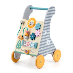 Ходунки - Ходунки-каталка Viga Toys PolarB з бізібордом (44028) Ходунки - Ходунки-каталка Viga Toys PolarB з бізібордом (44028)