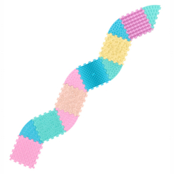 Розвивальні килимки - Масажний килимок Ortek 6 елементів + 6 секторів пастель (4820264131359) Розвивальні килимки - Масажний килимок Ortek 6 елементів + 6 секторів пастель (4820264131359)