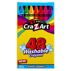 Канцтовари - Крейда воскова Cra-Z-Art Легкозмивна 48 шт (10276CRA) Канцтовари - Крейда воскова Cra-Z-Art Легкозмивна 48 шт (10276CRA)