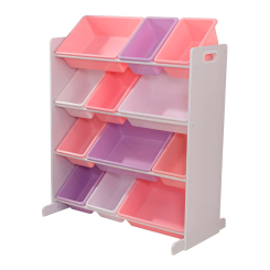 Дитячі меблі - Стелаж для іграшок KidKraft пастельні відтінки (15450) Дитячі меблі - Стелаж для іграшок KidKraft пастельні відтінки (15450)