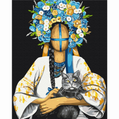 Товари для малювання - Картина за номерами Brushme Україна - це я (BS53524) Товари для малювання - Картина за номерами Brushme Україна - це я (BS53524)