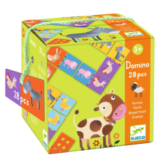 Настільні ігри - Настільна гра DJECO Доміно Ферма (DJ08158) Настільні ігри - Настільна гра DJECO Доміно Ферма (DJ08158)