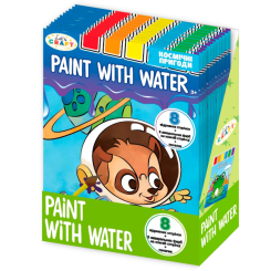 Товари для малювання - Водні розмальовки Let's Craft Космічні пригоди з палітрою та пензликом (PWW004) Товари для малювання - Водні розмальовки Let's Craft Космічні пригоди з палітрою та пензликом (PWW004)