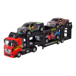 Транспорт і спецтехніка - Ігровий набір Автопром Трейлер червоний (AP7508/4) Транспорт і спецтехніка - Ігровий набір Автопром Трейлер червоний (AP7508/4)