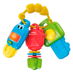 Брязкальця, прорізувачі - Брязкальце Clementoni Multi-activity Keys New (8005125179145) Брязкальця, прорізувачі - Брязкальце Clementoni Multi-activity Keys New (8005125179145)