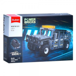 Конструктори з унікальними деталями - Конструктор Sluban Машина сіра 228 деталей (M38-B1331) Конструктори з унікальними деталями - Конструктор Sluban Машина сіра 228 деталей (M38-B1331)