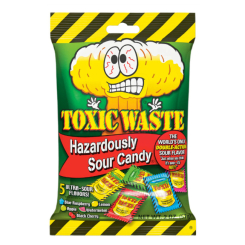 Солодощі - Жувальні цукерки Toxic Waste Original 5 смаків (5060045052360) Солодощі - Жувальні цукерки Toxic Waste Original 5 смаків (5060045052360)