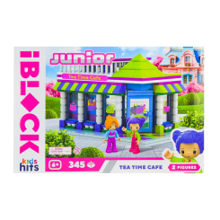 Конструктори з унікальними деталями - Конструктор IBLOCK Junior Kids hits Tea Time Cafe 345 деталей (KH08/013/3) Конструктори з унікальними деталями - Конструктор IBLOCK Junior Kids hits Tea Time Cafe 345 деталей (KH08/013/3)