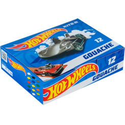 Канцтовари - Фарби гуаш Kite Hot Wheels 12 кольорів (HW23-063) Канцтовари - Фарби гуаш Kite Hot Wheels 12 кольорів (HW23-063)