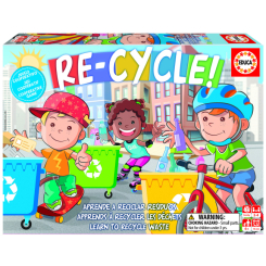 Настільні ігри - Настільна гра Educa Переробка відходів (18852) Настільні ігри - Настільна гра Educa Переробка відходів (18852)