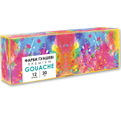 Канцтовари - Фарби гуаш Genius 12 кольорів (83114901-UA) Канцтовари - Фарби гуаш Genius 12 кольорів (83114901-UA)