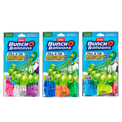 Боєприпаси - Набір водних кульок Bunch O Balloons 100 шт в асортименті (56288UQ1) Боєприпаси - Набір водних кульок Bunch O Balloons 100 шт в асортименті (56288UQ1)