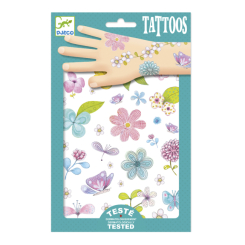 Косметика - Тату для тіла DJECO Польові квіти (DJ09585) Косметика - Тату для тіла DJECO Польові квіти (DJ09585)