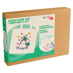 Набори для творчості - Набір для творчості Rosa Talent Екосумка-розмальовка Юнікорн (N0003605) Набори для творчості - Набір для творчості Rosa Talent Екосумка-розмальовка Юнікорн (N0003605)