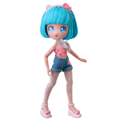 Ляльки - Лялька 4SF Manga Dolls Hello Kitty Красуня Пінк на скутері (HKTF3000) Ляльки - Лялька 4SF Manga Dolls Hello Kitty Красуня Пінк на скутері (HKTF3000)