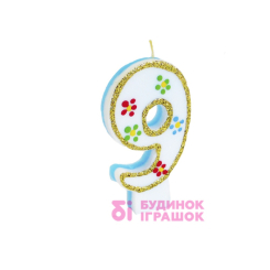 Аксесуари для свят - Свічка цифра більша Party House 1 шт (9869204262949) Аксесуари для свят - Свічка цифра більша Party House 1 шт (9869204262949)