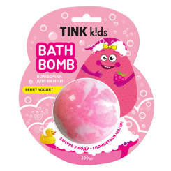 Косметика - Бомбочка для ванни Tink kids Berry Yogurt (4823109411869) Косметика - Бомбочка для ванни Tink kids Berry Yogurt (4823109411869)