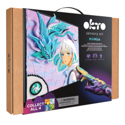 Набори для творчості - Набір для творчості OKTO 3D картина Manga Повітря (20040) Набори для творчості - Набір для творчості OKTO 3D картина Manga Повітря (20040)