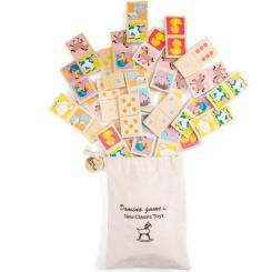 Настільні ігри - Настільна гра New classic toys Доміно тварини (10835) Настільні ігри - Настільна гра New classic toys Доміно тварини (10835)