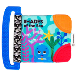 Розвивальні іграшки - Книжка-гризунець Baby Einstein Shades of the Sea (074451176157) Розвивальні іграшки - Книжка-гризунець Baby Einstein Shades of the Sea (074451176157)