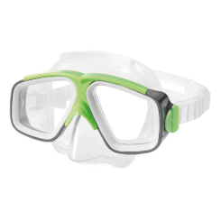 Для пляжу і плавання - Маска для плавання INTEX Спорт зелена (55975/2) Для пляжу і плавання - Маска для плавання INTEX Спорт зелена (55975/2)