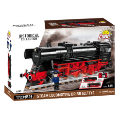 Конструктори з унікальними деталями - Конструктор Cobi Локомотив DR BR Class 52 1723 деталі (COBI-6283) Конструктори з унікальними деталями - Конструктор Cobi Локомотив DR BR Class 52 1723 деталі (COBI-6283)