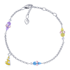 Ювелірні прикраси - Браслет на ланцюжку UmaUmi Мишеня з сиром (0010000004908) Ювелірні прикраси - Браслет на ланцюжку UmaUmi Мишеня з сиром (0010000004908)