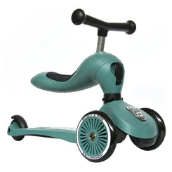 Самокати - Самокат-біговел Scoot&Ride Highwaykick сіро-зелений (SR-160629-FOREST) Самокати - Самокат-біговел Scoot&Ride Highwaykick сіро-зелений (SR-160629-FOREST)