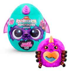 М'які тварини - М’яка іграшка-сюрприз Rainbocorns-D Monstercorn surprise (9297D) М'які тварини - М’яка іграшка-сюрприз Rainbocorns-D Monstercorn surprise (9297D)