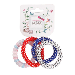 Біжутерія та аксесуари - Гумки для волосся Lukky 5 шт (T18567) Біжутерія та аксесуари - Гумки для волосся Lukky 5 шт (T18567)