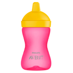 Дитячий посуд та аксесуари - Поїльник Avent з твердим носиком рожевий (SCF804/04) Дитячий посуд та аксесуари - Поїльник Avent з твердим носиком рожевий (SCF804/04)