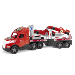 Транспорт і спецтехніка - Ігровий набір Wader Magic Truck з авто Формули 1 (36241) Транспорт і спецтехніка - Ігровий набір Wader Magic Truck з авто Формули 1 (36241)