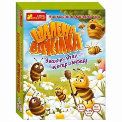 Настільні ігри - Настільна гра Ranok Шалена бджілка (10120203У) Настільні ігри - Настільна гра Ranok Шалена бджілка (10120203У)