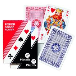 Настільні ігри - Гральні карти Piatnik Покер, бридж (PT-119712) Настільні ігри - Гральні карти Piatnik Покер, бридж (PT-119712)