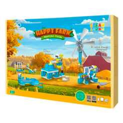 Конструктори з унікальними деталями - Конструктор Makerzoid Happy Farm Bountiful Fields 570 елементів (MKZ-HF-02) Конструктори з унікальними деталями - Конструктор Makerzoid Happy Farm Bountiful Fields 570 елементів (MKZ-HF-02)